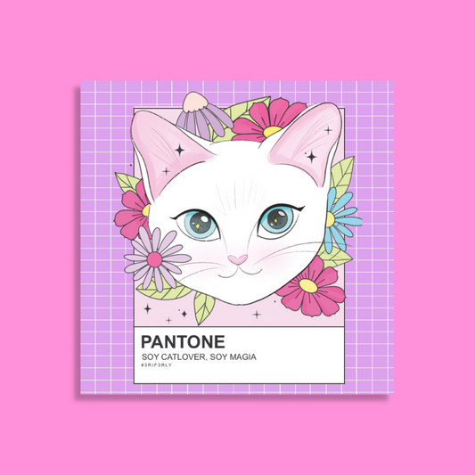 Sticker Pantone Catlover