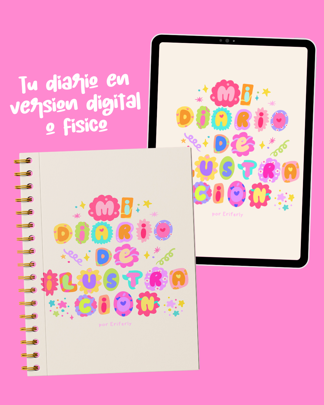 Mi diario de Ilustración DIGITAL: Playbook creativo para ser un artista